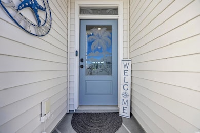 View of exterior entry