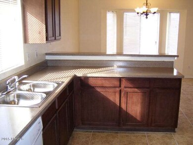 Kitchen Looking Into Dining Area