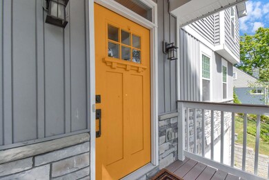 A welcoming front porch