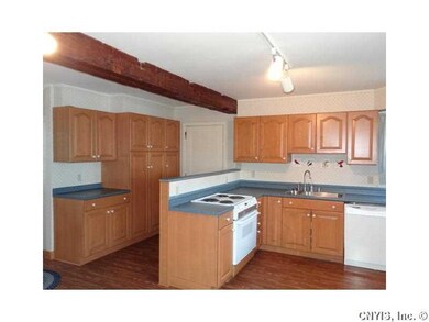 Kitchen. Another view-  dutch door in middle opens