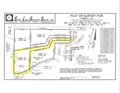 Plat of Survey Tract 16