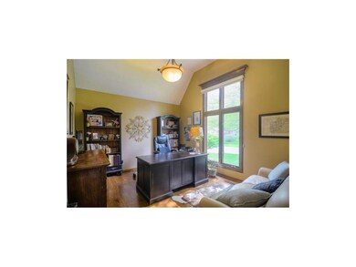 Vaulted first floor office