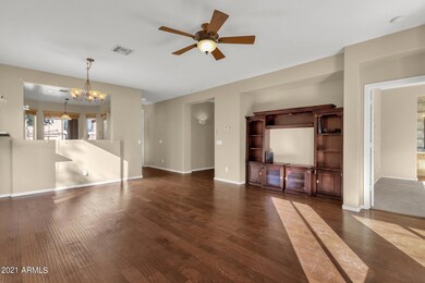 Living Room into Kitchen