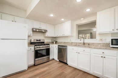 Beautifully refinished cabinets