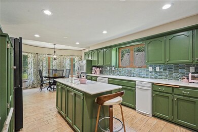 Large open kitchen