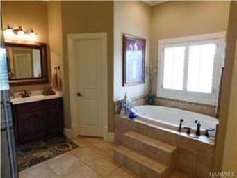 JETTED TUB, HIS/HER CLOSETS IN MASTER