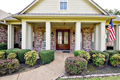 Covered front porch