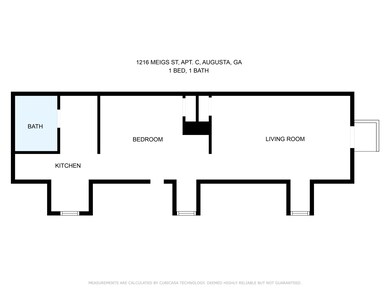 1216 Attic Meigs St Floor Plan