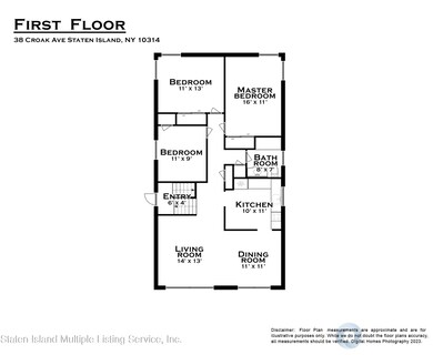 First Floor 2D Floor Plan