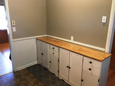 Fresh paint in the kitchen and these cabinet stay!