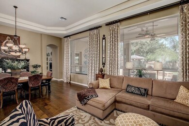 Living Room and Dining Room