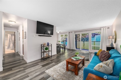 Light and Bright with a Wall of Windows in your Living and Dining Room.