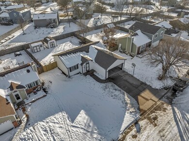 Aerial Front Yard