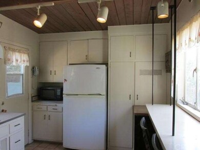 Kitchen looking toward back door