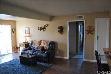 Spacious den/family room leading to the backyard, 