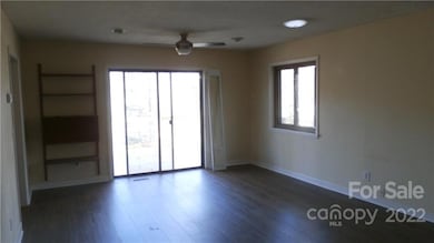 wood burning fireplace