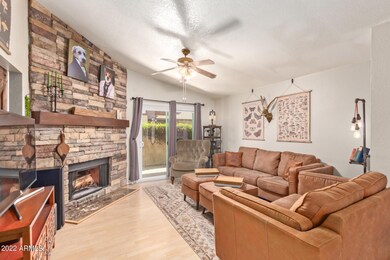 Custom Brick Fireplace