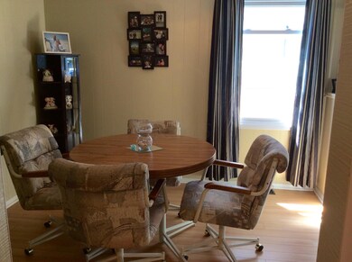 Spacious dining room