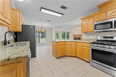 Kitchen and Breakfast area