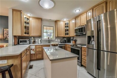 Quartz Counter Tops and Work Island.