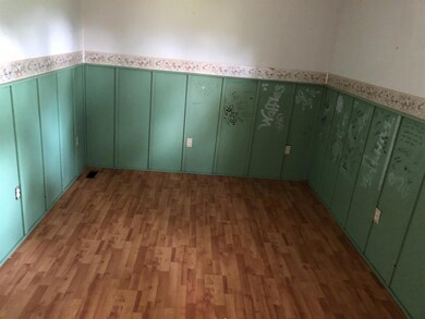 One of three rooms upstairs.