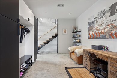 Foyer of the main house, office or den.