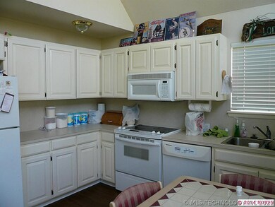 Kitchen with appliances.