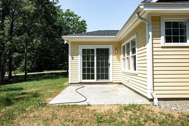 Back patio is just off the sitting...