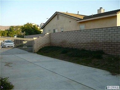 Extra long gated driveway