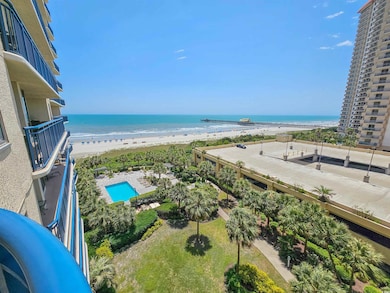 Water view featuring local beach