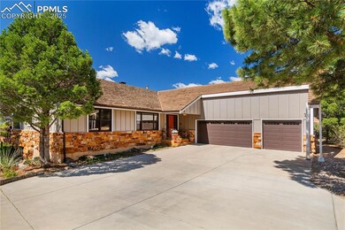 Tucked back off the street with ample parking and an oversized 3-car garage.