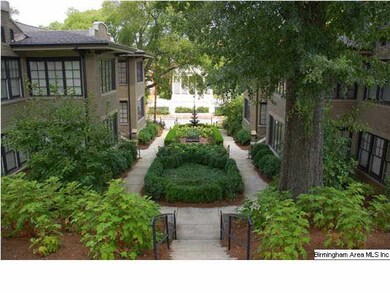 Welcoming courtyard with fountain