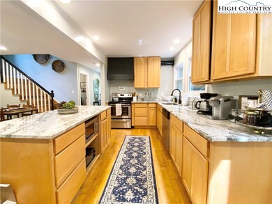 Completely remolded and updated kitchen