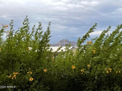 mountain views from patio