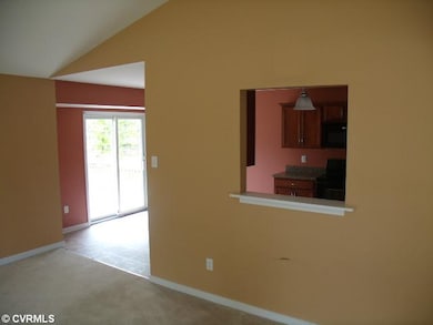 Living Room - There is a window opening from the l