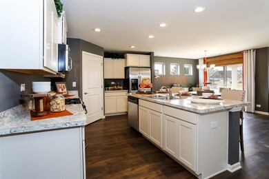 Model home pictured- features and options will var