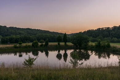 This is one of the 3 ponds. Two of them are stocked with bass and catfish! 