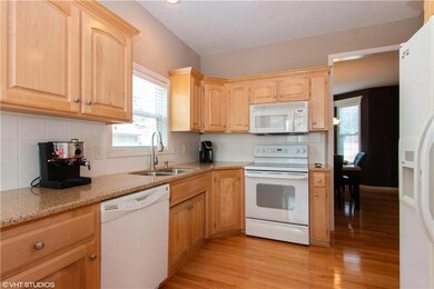 Kitchen with Granite Counters