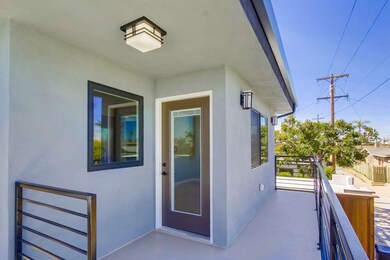 Front door to unit