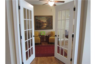 Studio/Study/Office. Office w/french doors. Built-
