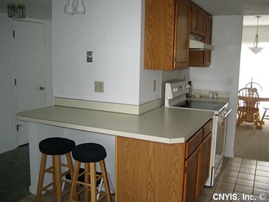 Kitchen Bar area for quick meals or writing notes-