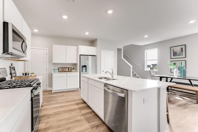 LOTS of space in this kitchen!  *Photo is of a model home.