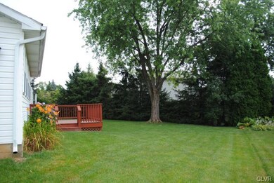Spacious and well manicured back yard
