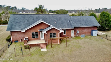 Aerial view of back of property