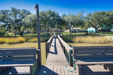 25' x 12' Pier with Fishing Lights & Cleaning Station.