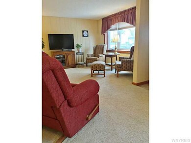 Living Room. Looking from the Dining Room into the