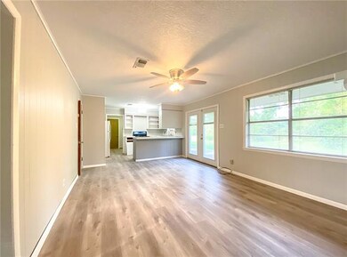 Living Room open to kitchen
