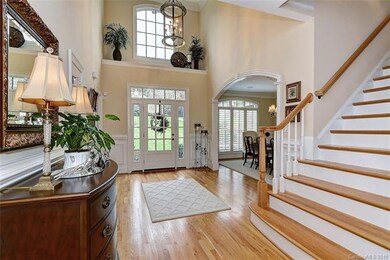 Gracious Foyer opens to Dining Room and Office/Stu