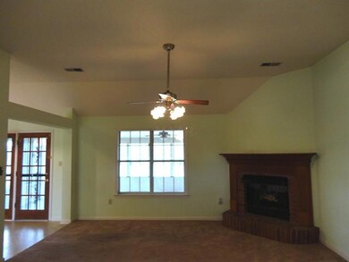 View from Entry Hall of Great Room to Backyard
