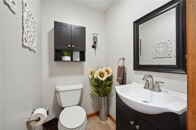 Main floor powder room.